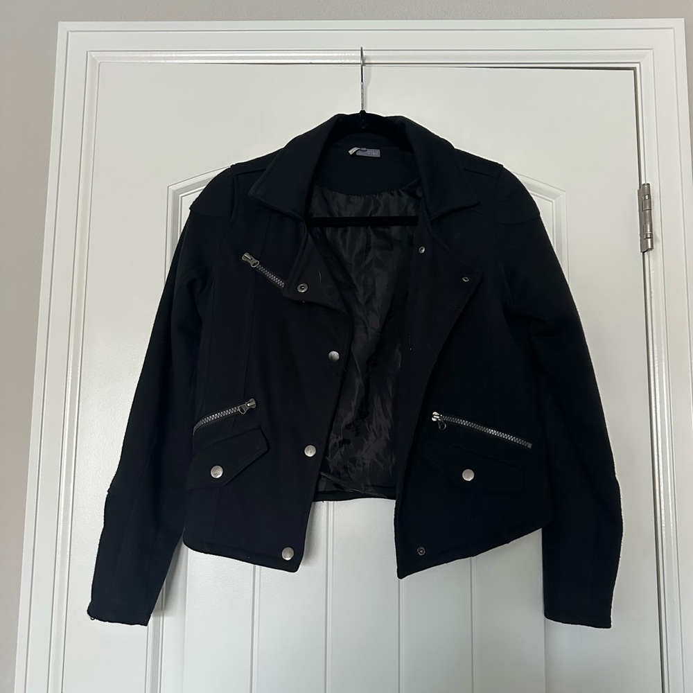 Black Moto Jacket (Urban Outfitters)